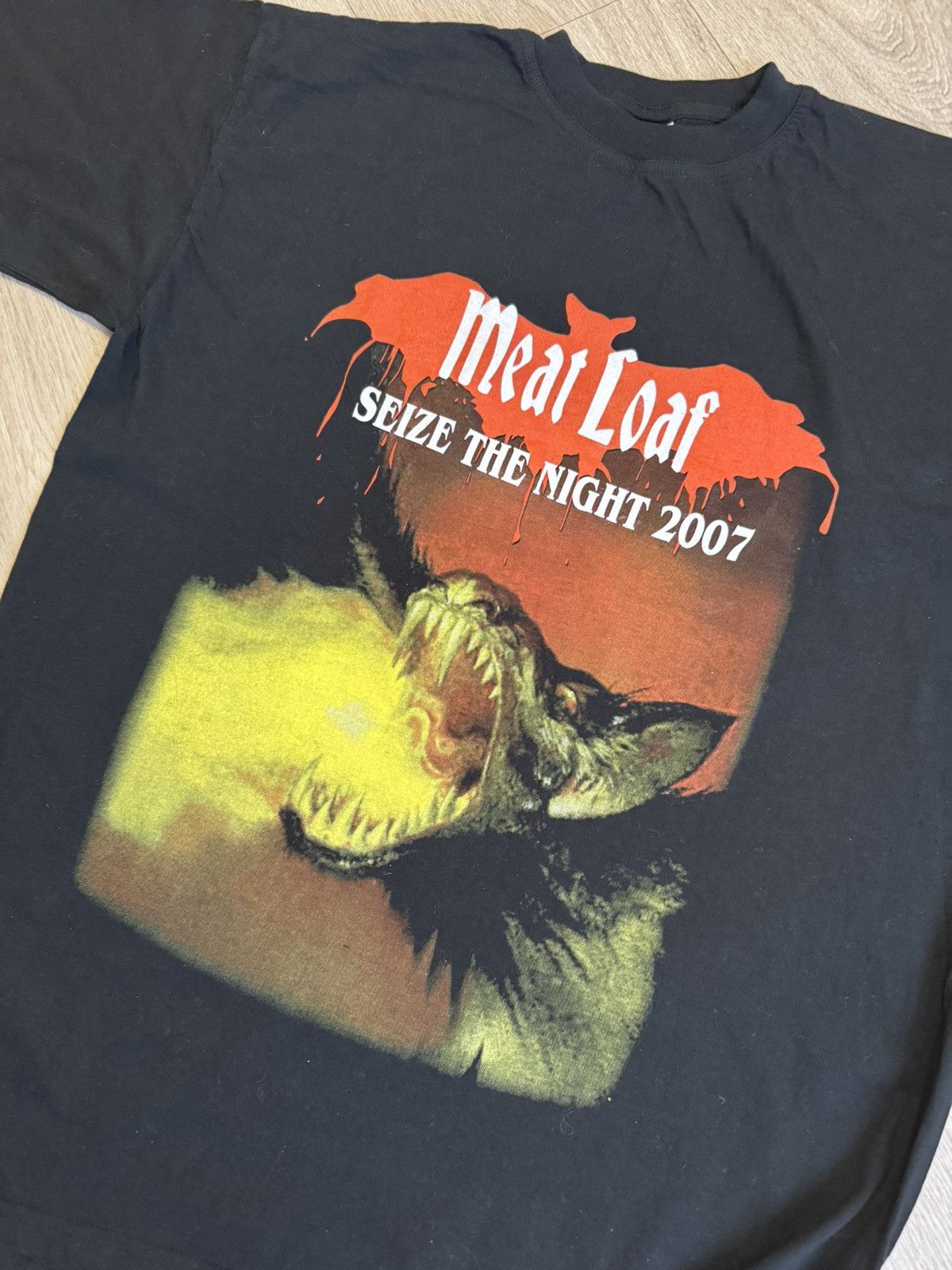 Band Tees 🔷Vintage Meat Loaf 2007 T-shirt🔷 Size US XL / EU 56 / 4 - 2 Thumbnail