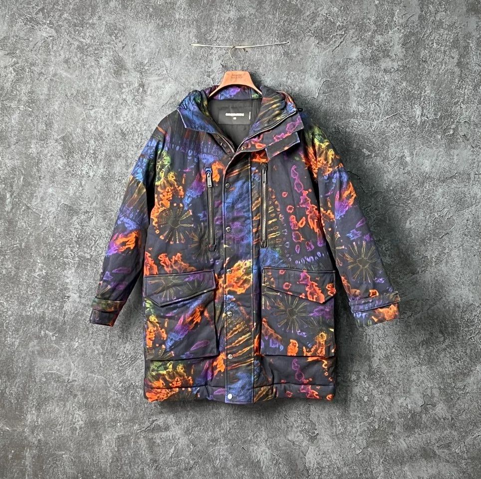 Dsquared2 Dsquared2 Tie-Dye Printed Multi Heavy Coat m Men Size US M / EU 48-50 / 2 - 1 Thumbnail