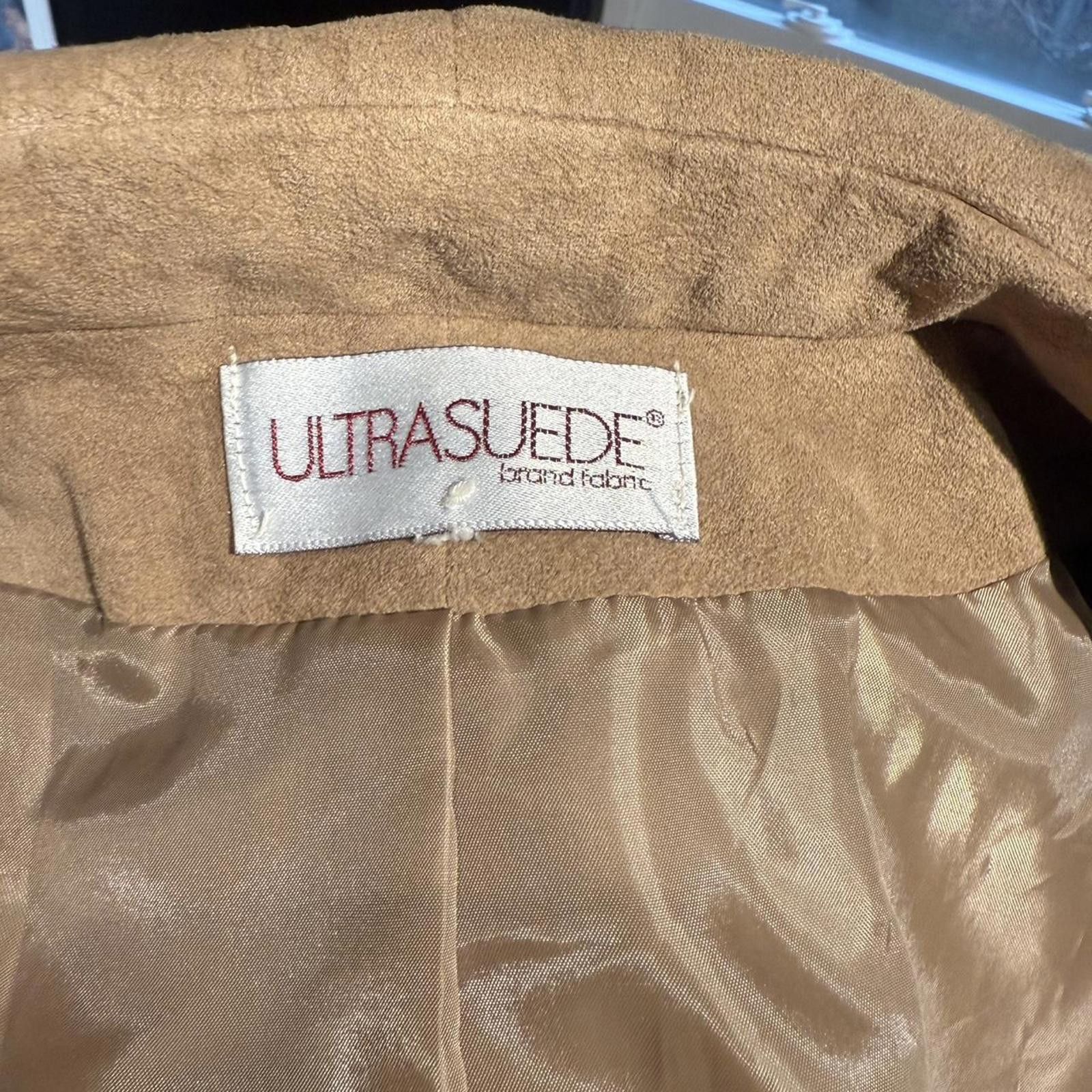 Other Count Romi Women's Tan Ultrasuede Jacket Size M Size M / US 6-8 / IT 42-44 - 4 Thumbnail