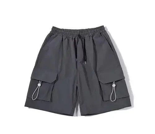 CokeMagic 21SS Indigo Union Japan Grey Worker Cargo Shorts Size US 32 / EU 48 - 1 Thumbnail