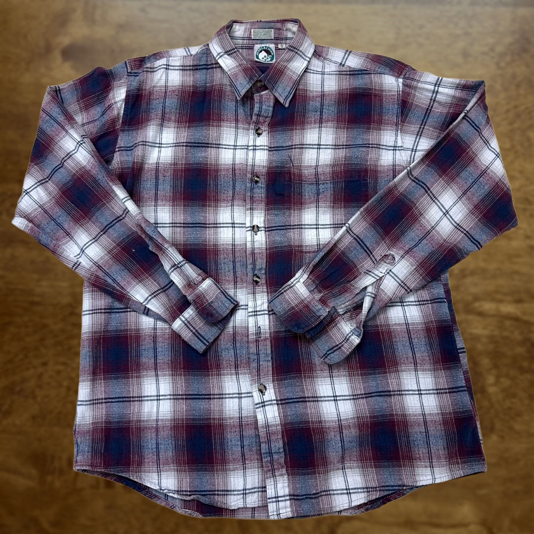 Vintage Vintage Appalachian Trail Shirt Mens L Plaid Flannel Long Sleeve Button Up Size US L / EU 52-54 / 3 - 1 Thumbnail