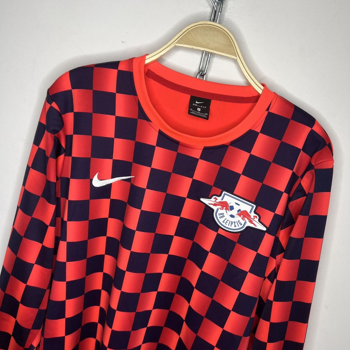 Nike × Vintage RB Leipzig nike Soccer Jersey goalkeeper player issue Size US XL / EU 56 / 4 - 2 Thumbnail