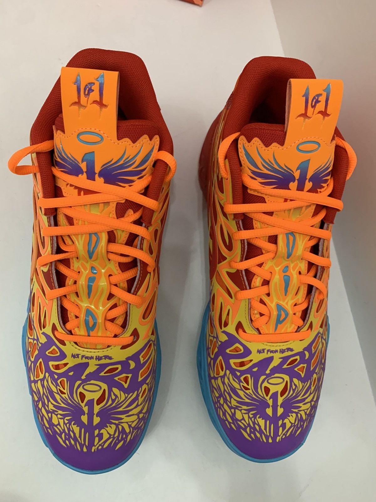 PUMA X LAMELO BALL MB.04 PHOENIX SNEAKERS