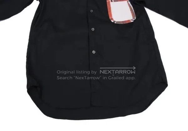Comme des Garcons Comme Des Garcons Black vintage design sense shirt top Size US XS / EU 42 / 0 - 8 Thumbnail