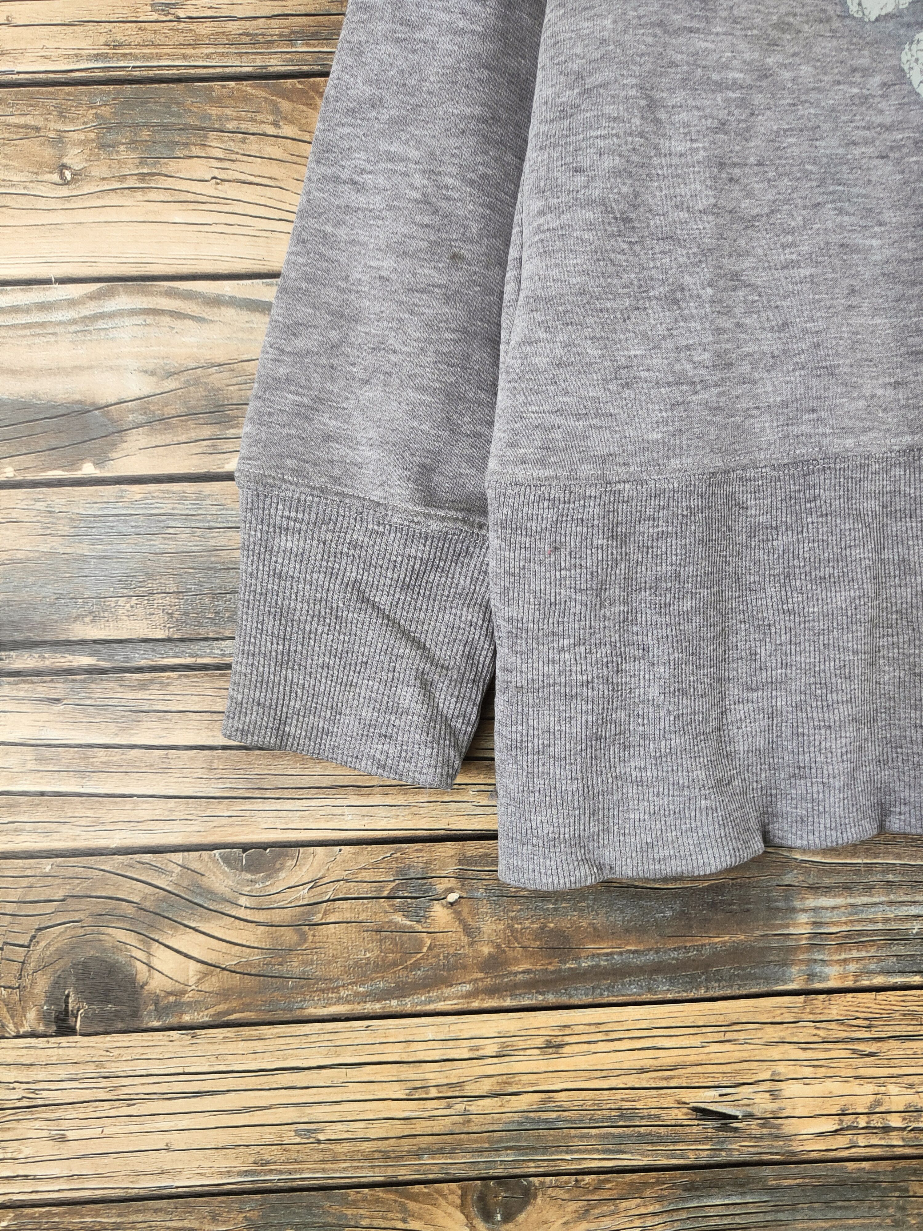Japanese Brand DL Ecruse Gray Hoodie Sweatshirt #46-784 Size L / US 10 / IT 46 - 4 Thumbnail
