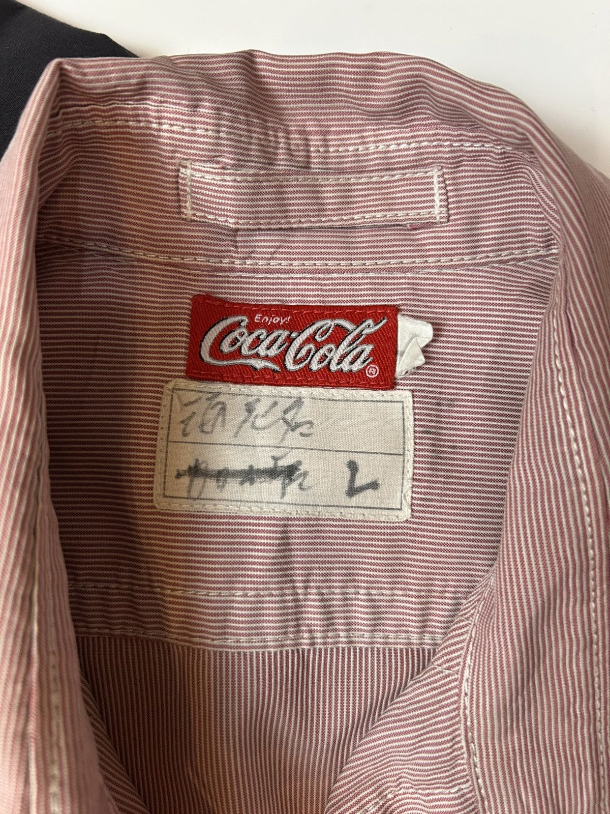 Coca Cola × Japanese Brand × Vintage VINTAGE COCA COLA WORK WEAR SHIRT Size US L / EU 52-54 / 3 - 5 Thumbnail