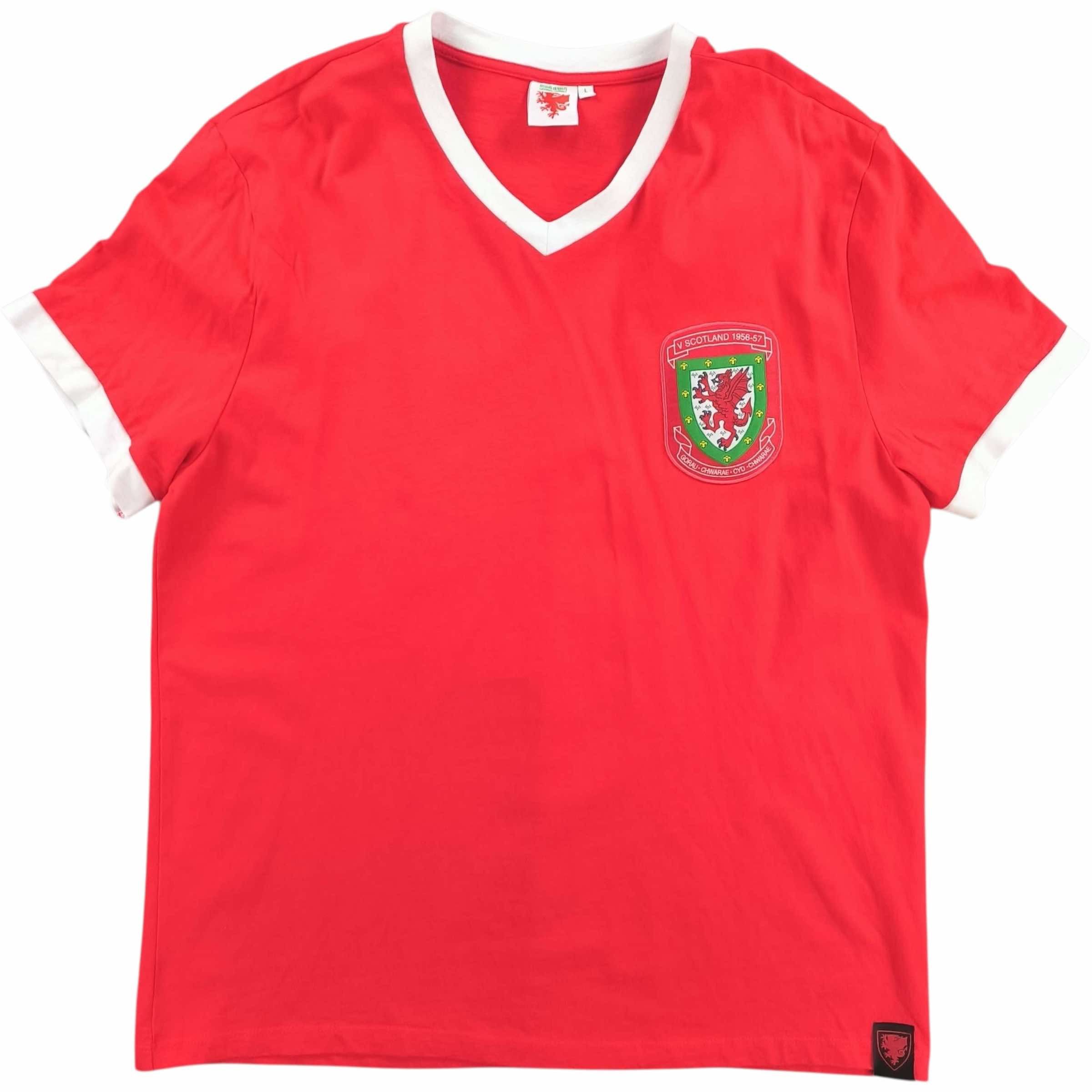 Puma Wales 1956-57 home retro football jersey shirt size L Size US L / EU 52-54 / 3 - 1 Thumbnail
