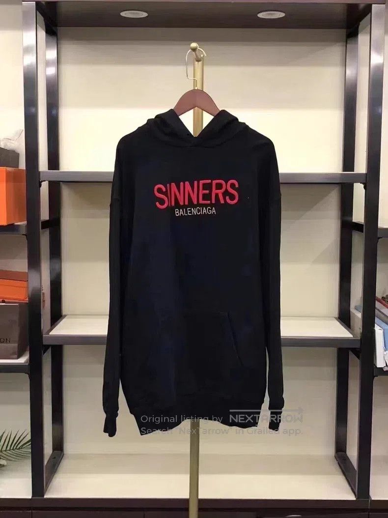 Balenciaga Balenciaga hoodie Size US S / EU 44-46 / 1 - 1 Thumbnail