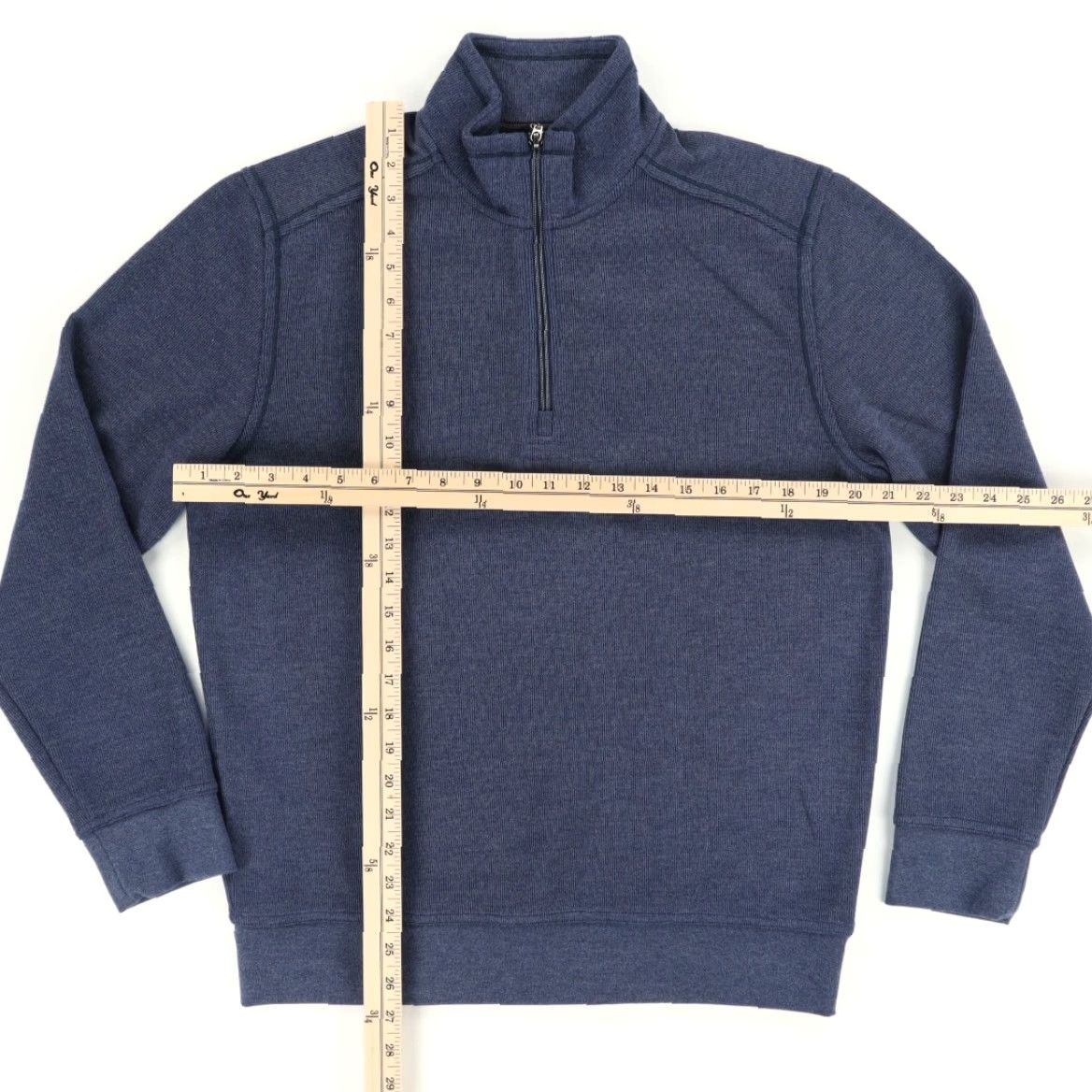Tommy Bahama Tommy Bahama IslandZone Sideline 1/2 Zip Blue Men's S Shirt Size US S / EU 44-46 / 1 - 3 Thumbnail