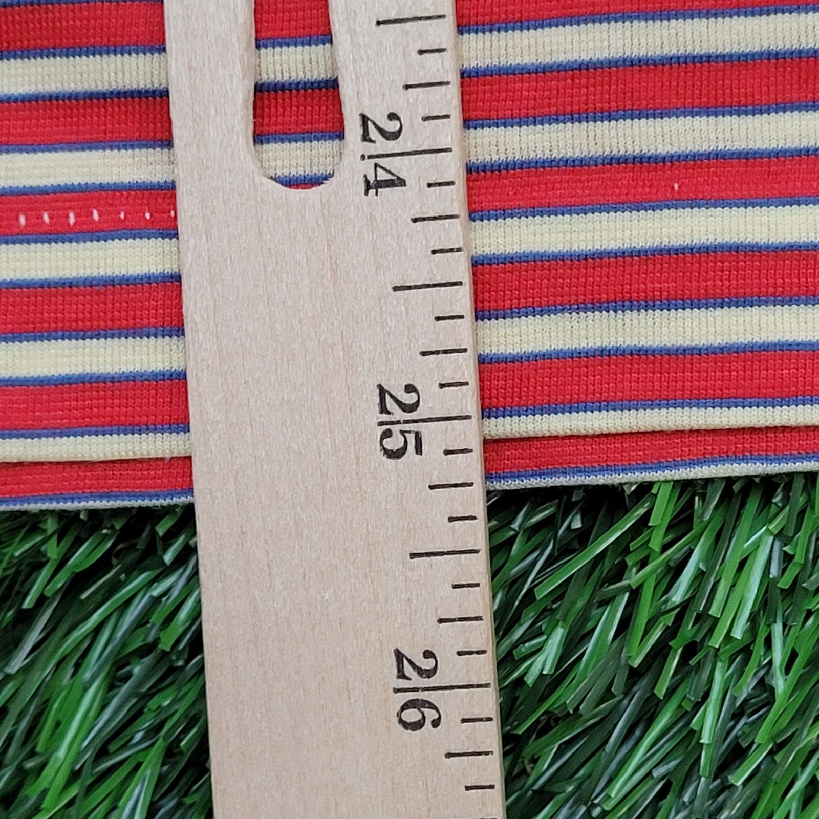Vintage VTG 70s Manhattan Nature Knit Striped Polo Shirt Small Size US S / EU 44-46 / 1 - 8 Thumbnail