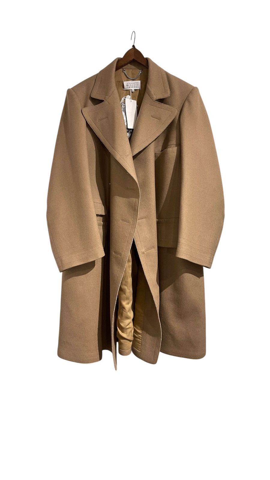Maison Margiela Maison Margiela wool overcoat NWT size 50 M/L Size US M / EU 48-50 / 2 - 1 Thumbnail