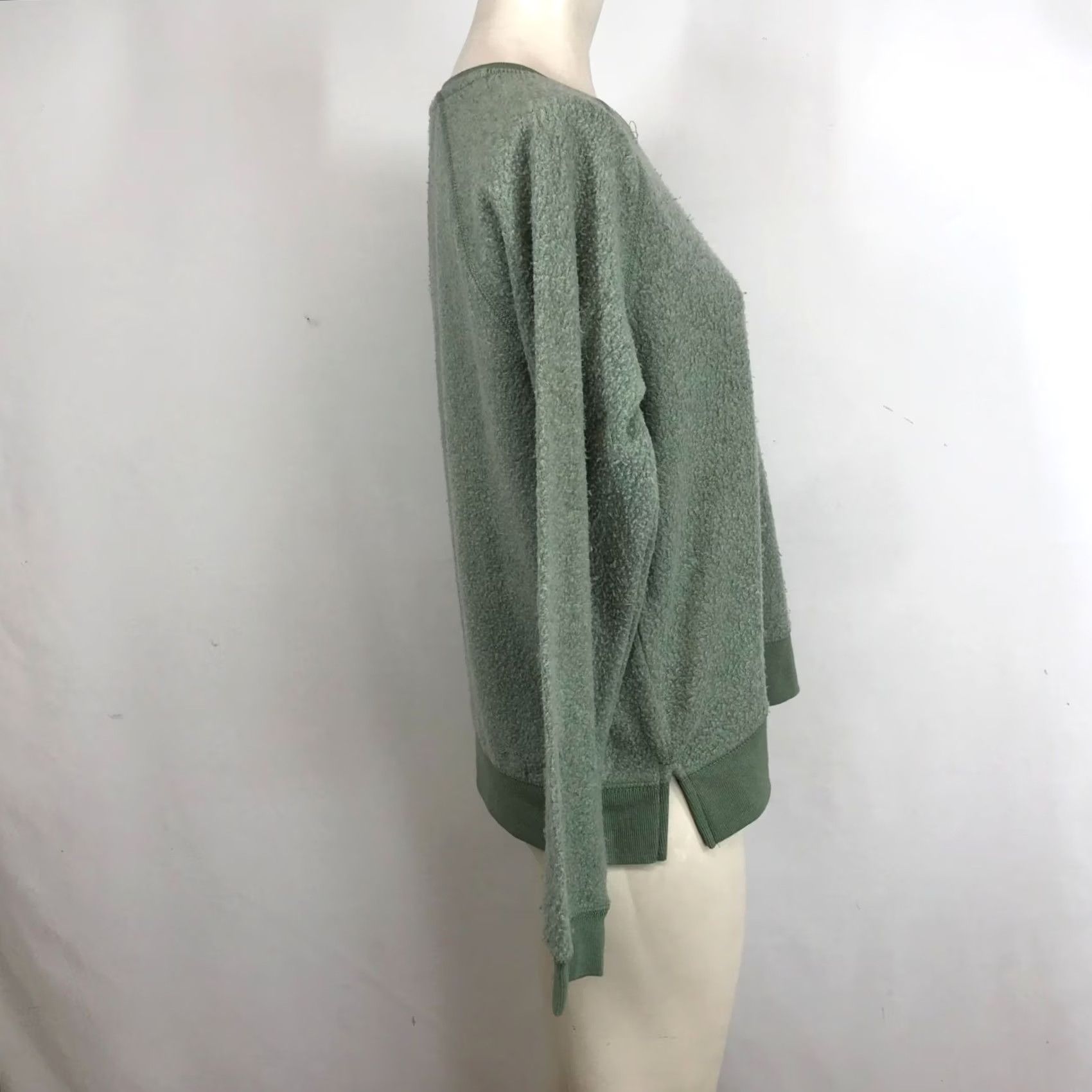 Vintage BOXERCRAFT Green Long Sleeve Sweatshirt Pullover Women's Small Fleece Portland Timers Size S / US 4 / IT 40 - 4 Thumbnail