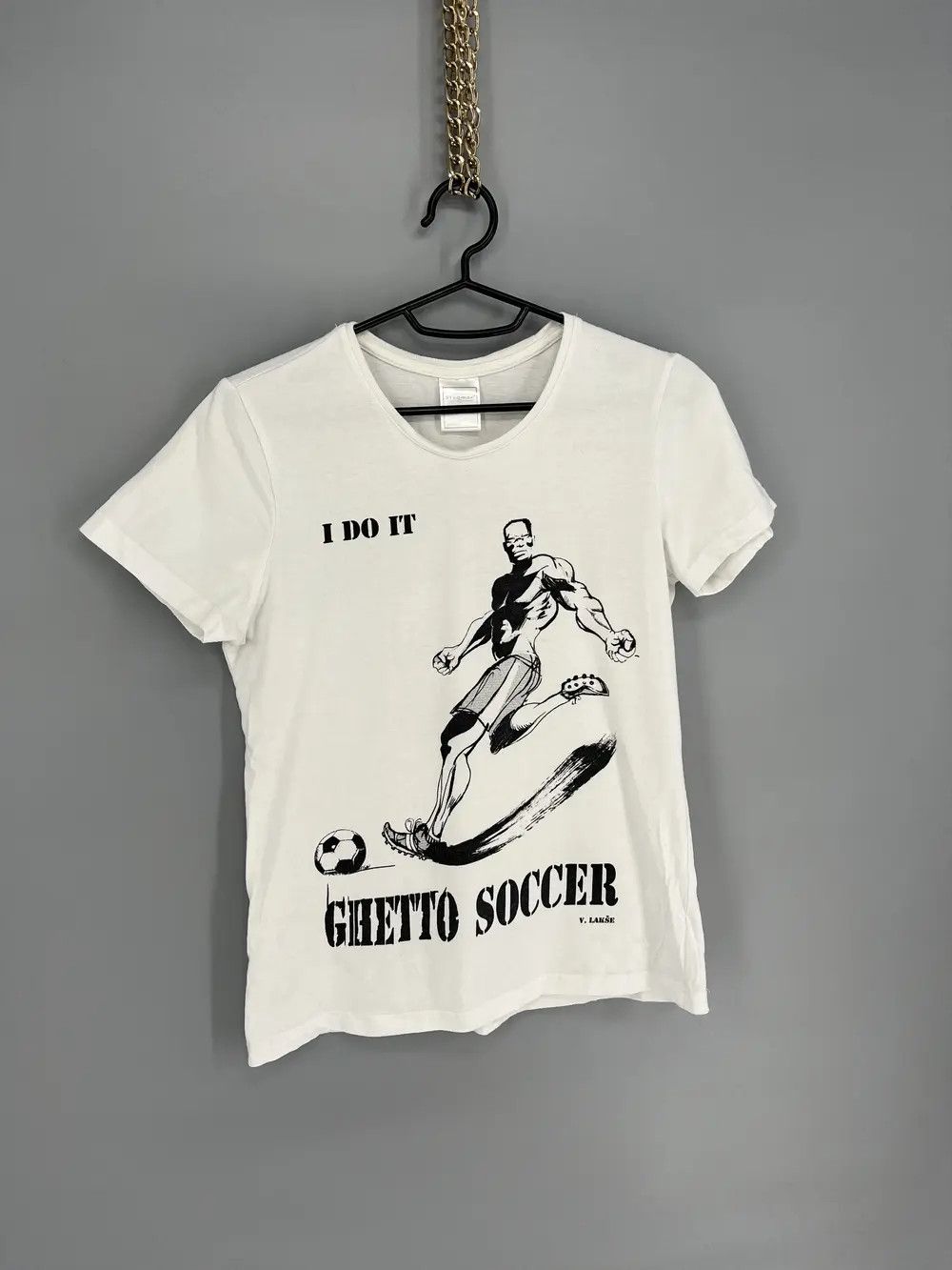 Vintage Vintage 90s " i do it ghetto football " Streetwear style Size US M / EU 48-50 / 2 - 2 Thumbnail