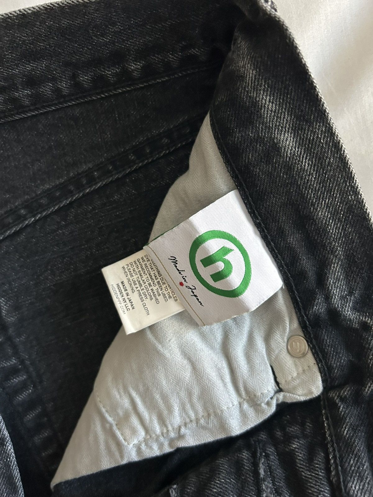 HIDDEN Hidden NY Baggy Denim Jeans Distressed Selvedge Japan Size US 32 / EU 48 - 10 Thumbnail