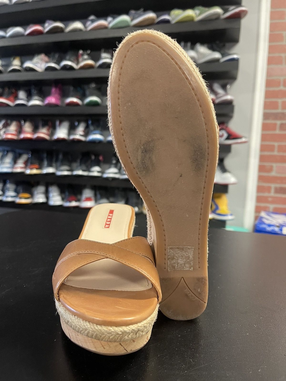 Prada Size 6.5US/36.5 - Prada Platforms Leather Straps Size US 6.5 / IT 36.5 - 7 Thumbnail