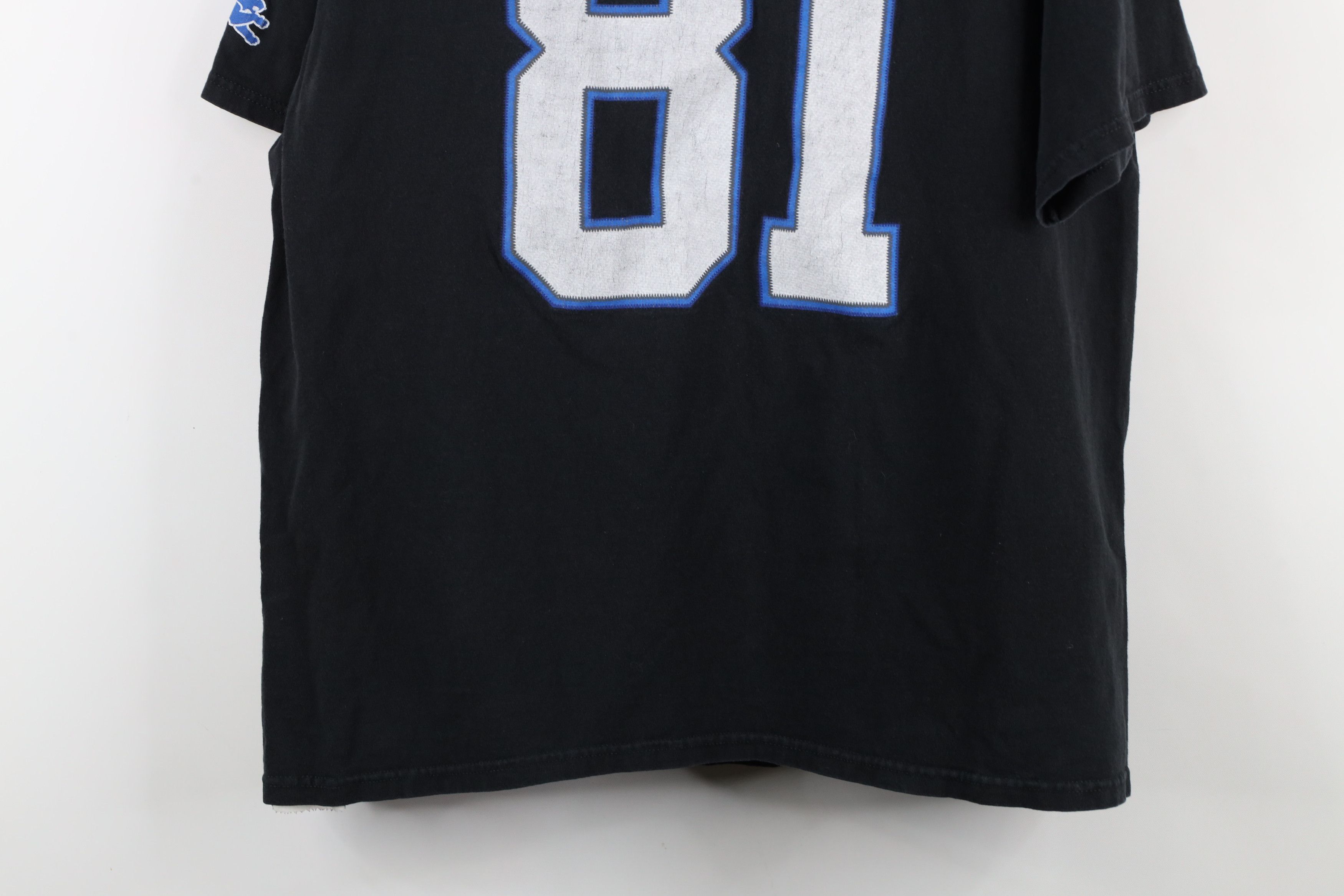 Vintage Vintage NFL Johnson Jr Detroit Lions Football Jersey T-Shirt Size US XL / EU 56 / 4 - 14 Thumbnail