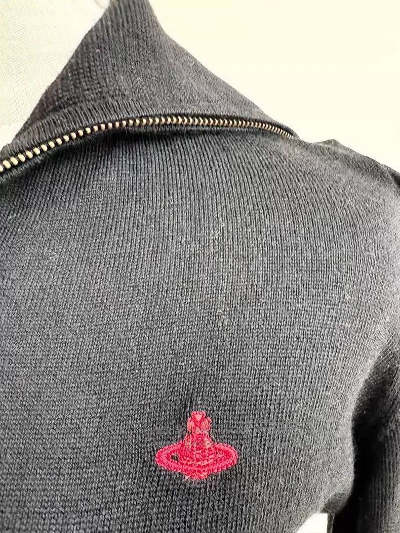 Vivienne Westwood Vivienne Westwood Black Bubble Sleeve Saturn Knit Jacket Size L / US 10 / IT 46 - 6 Thumbnail