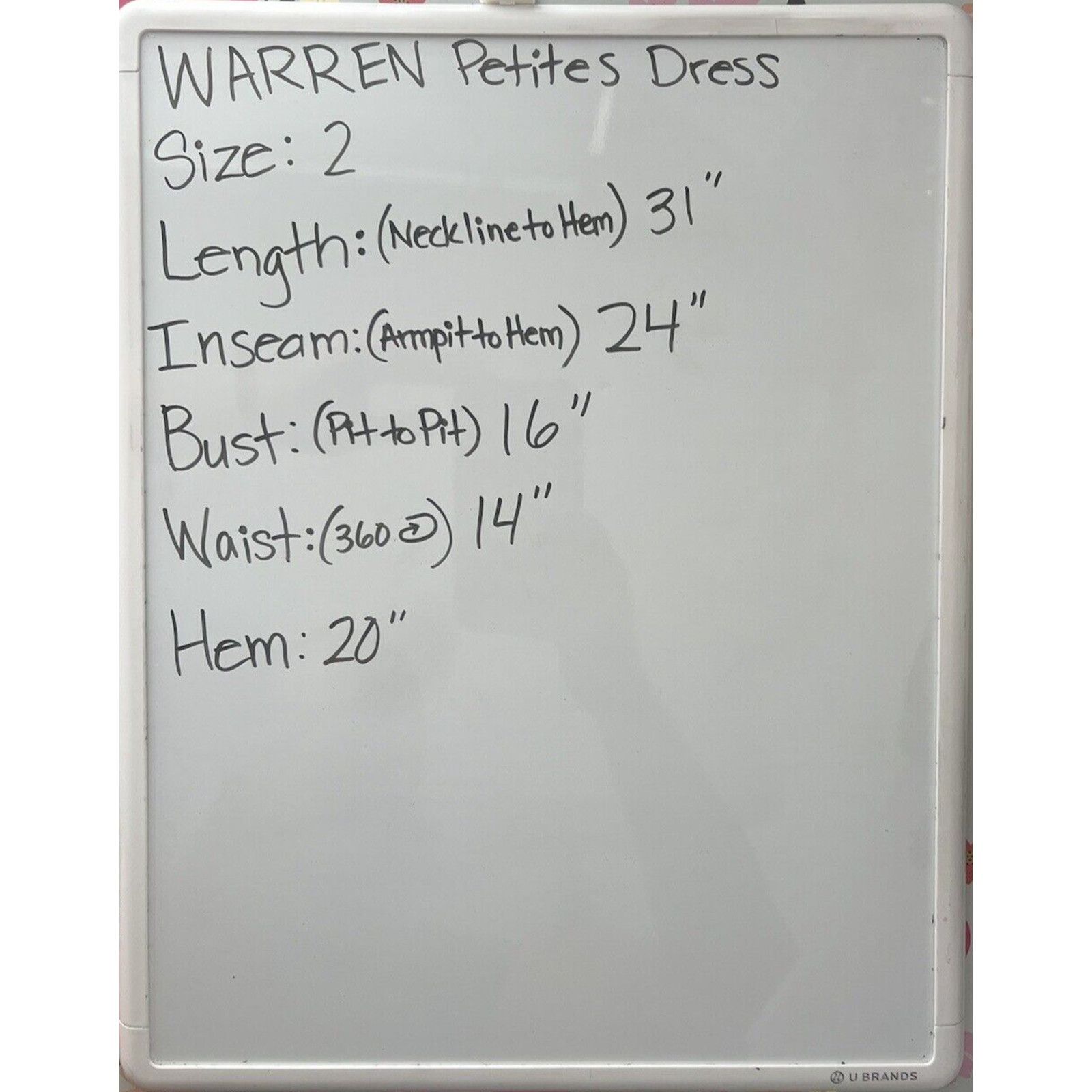 Other Warren Petites Dress Sleeveless Backless Navy Blue Size 2 Size XS / US 0-2 / IT 36-38 - 7 Thumbnail