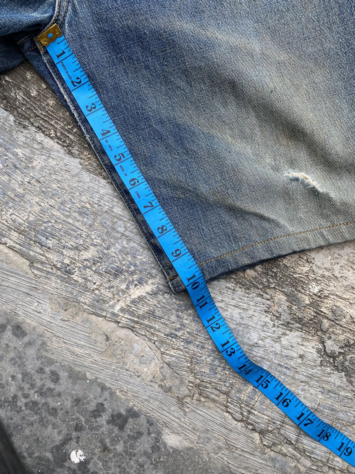 Other Vintage 90s levis 702 bunckle back big E selvedge distressed Size US 34 / EU 50 - 17 Thumbnail