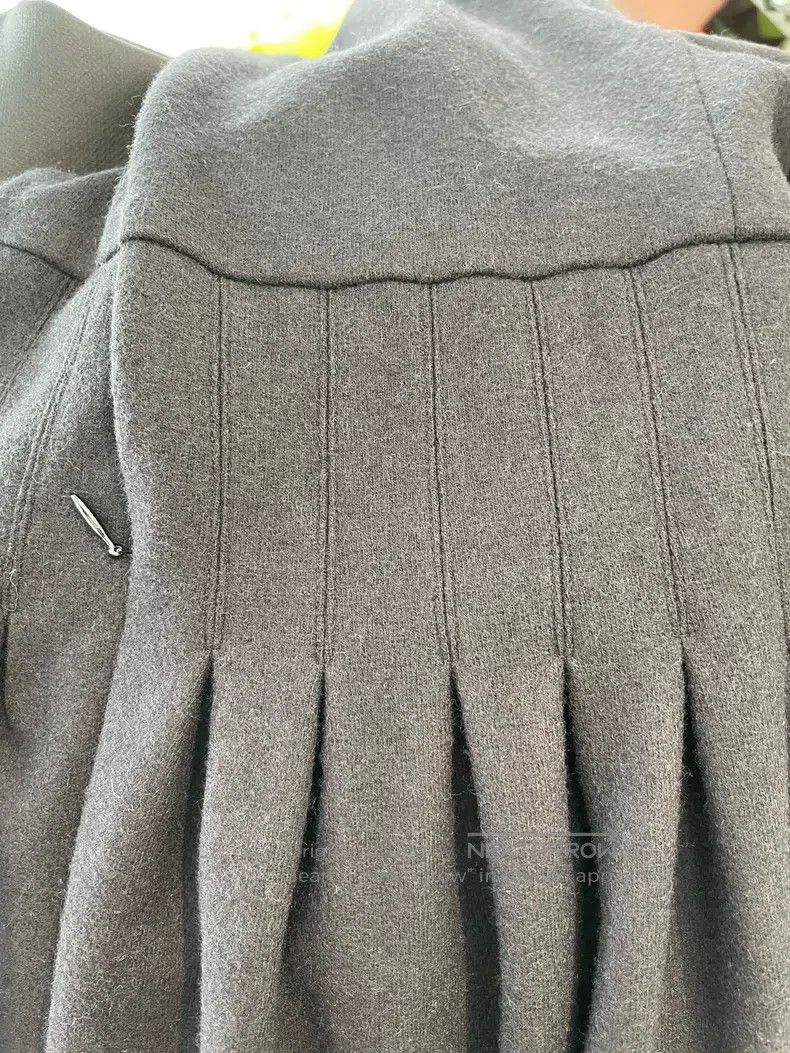 Fendi Fendi Black wool high neck dress Size S / US 4 / IT 40 - 4 Thumbnail