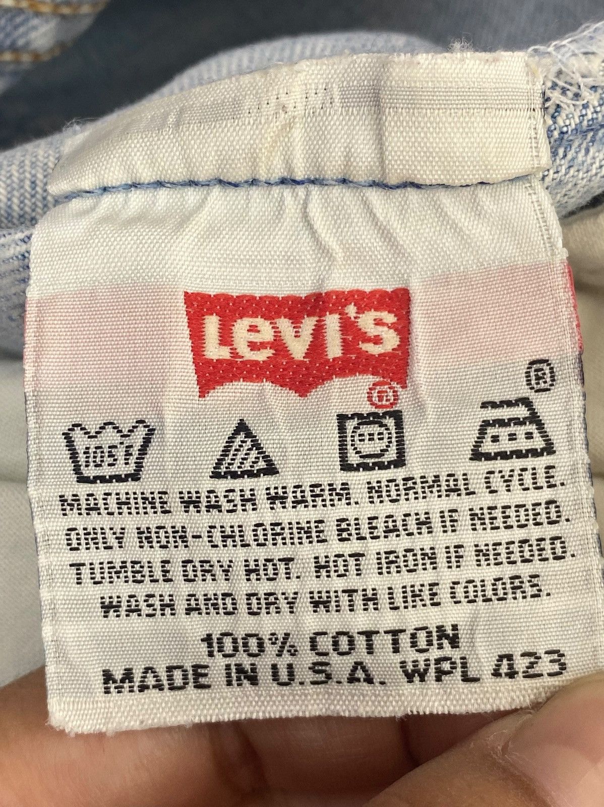 Levi's Levi’s Avid Wash Straight Leg Style Jeans Size US 32 / EU 48 - 10 Thumbnail