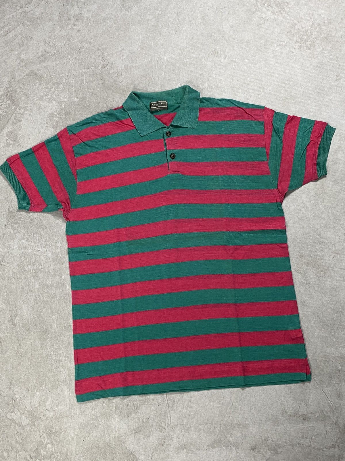 Christian Dior Monsieur Vintage Cristian Dior Polo Shirt Size US M / EU 48-50 / 2 - 5 Thumbnail