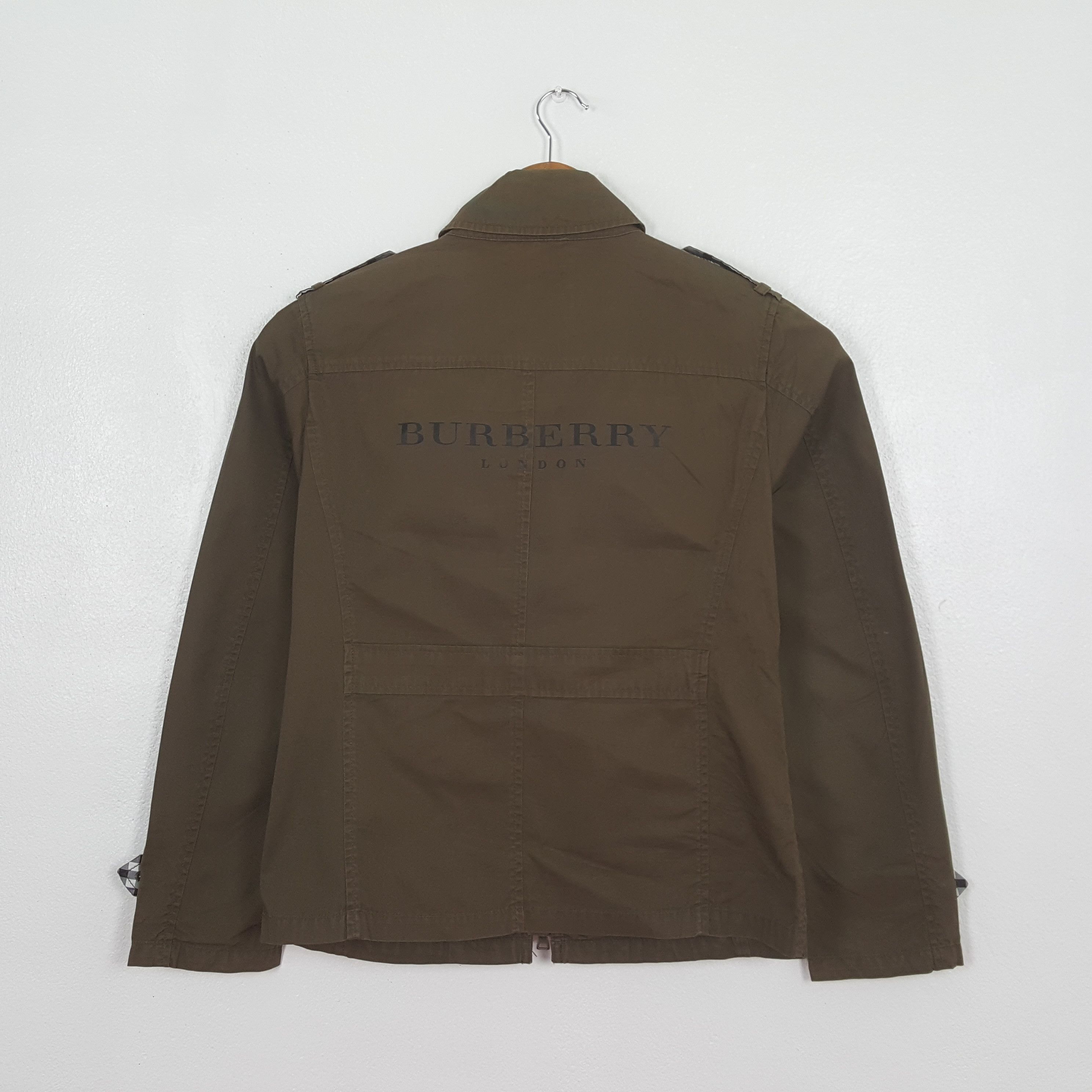 Vintage Burberry London Fashion Brand Jacket C316N12