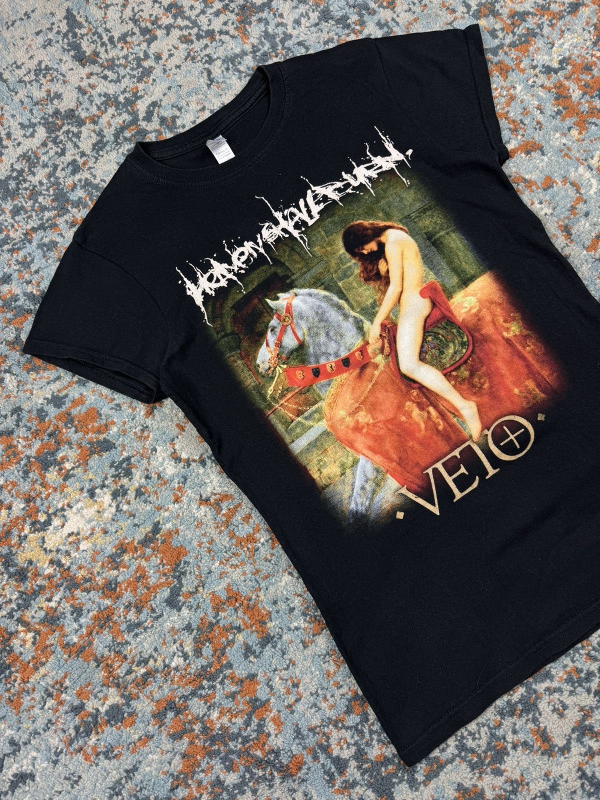 Band Tees × Vintage Vintage y2k Heaven Shall Burn - Veto graphics band tee Size US XS / EU 42 / 0 - 2 Thumbnail