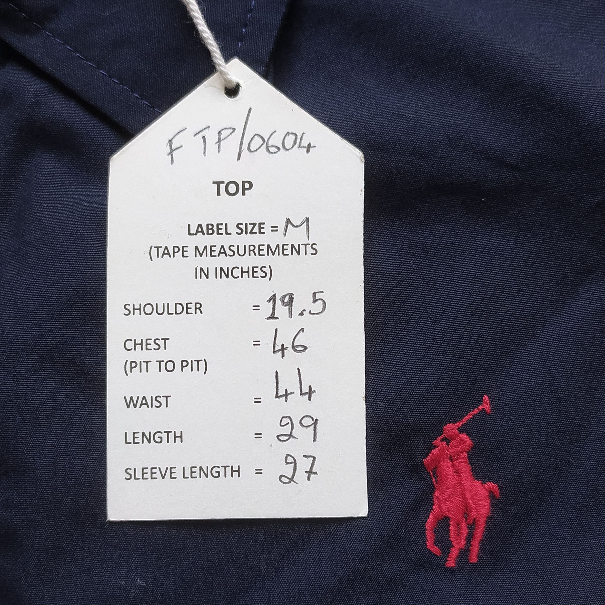 Polo Ralph Lauren Polo Ralph Lauren Windbreaker Jacket Free Shipping FTP/0604 Size US M / EU 48-50 / 2 - 10 Thumbnail
