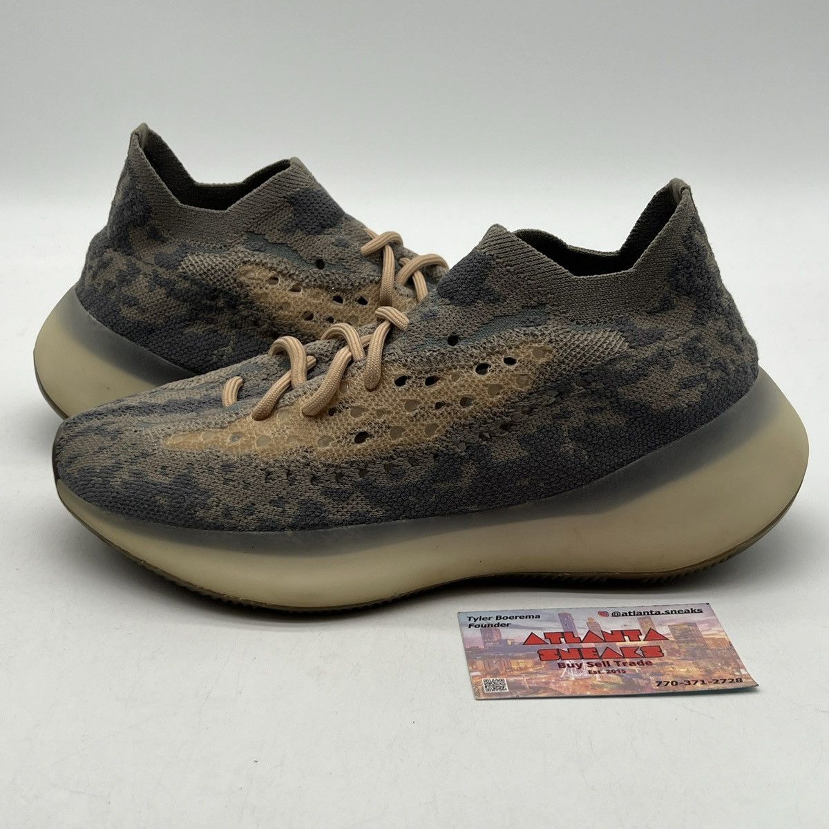 Adidas Yeezy boost 380 mist non reflective Size US 8 / EU 41 - 1 Thumbnail