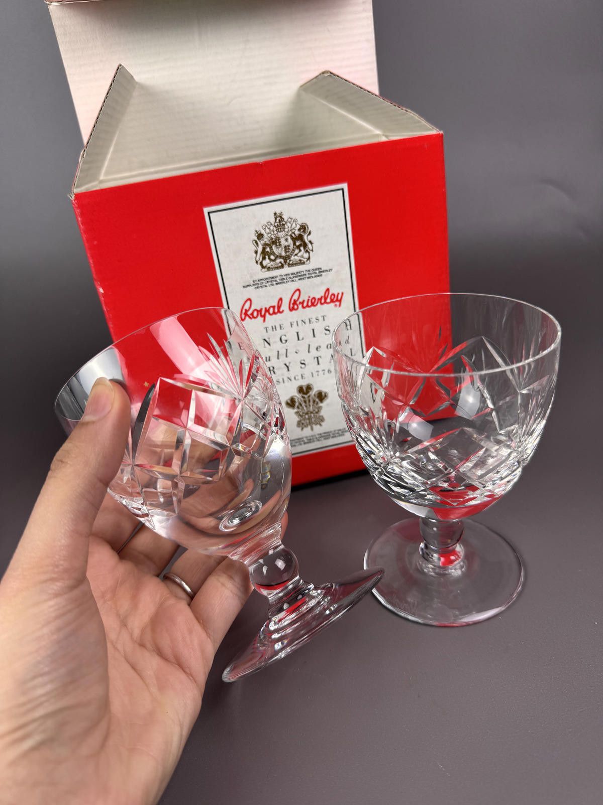 Other 2x Royal Brierley 13.5cm Tall Braemar Wine Glass. Size ONE SIZE - 4 Thumbnail