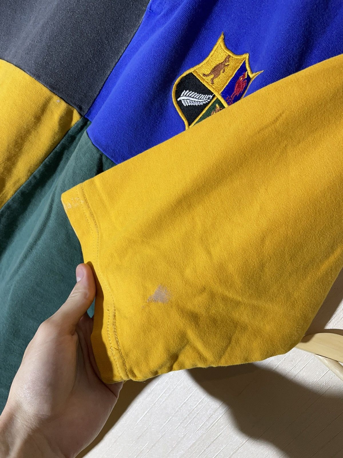 Cotton Traders × Vintage Cotton Oxford 4 nation vintage rugby jersey 80-90s Size US L / EU 52-54 / 3 - 13 Thumbnail