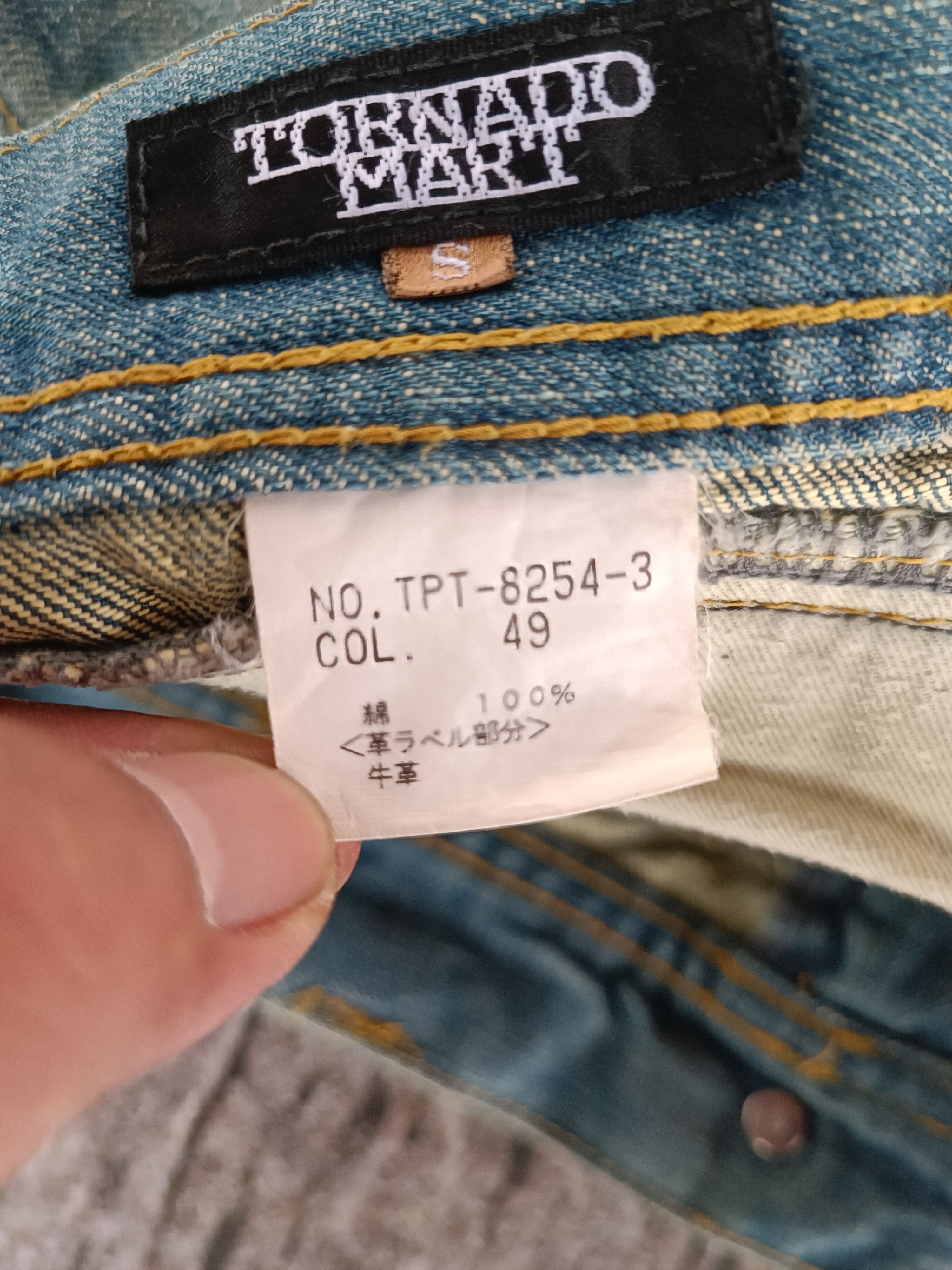 Tornado Mart Tornado Mart Jeans Very Rare Size US 30 / EU 46 - 10 Thumbnail