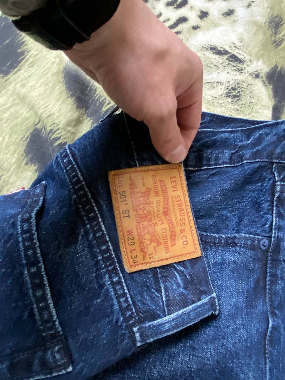Levi's Vintage Levi's 501 ST blue jeans Y2K W29 streetwear Size US 29 - 4 Thumbnail
