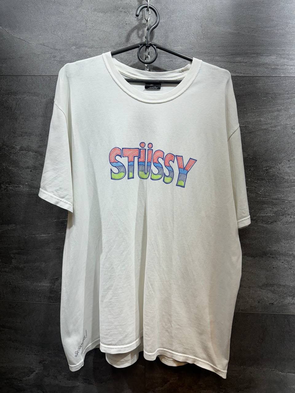 Stussy Stussy Sassafrass Logo Graphic T Shirt White Size US L / EU 52-54 / 3 - 1 Thumbnail