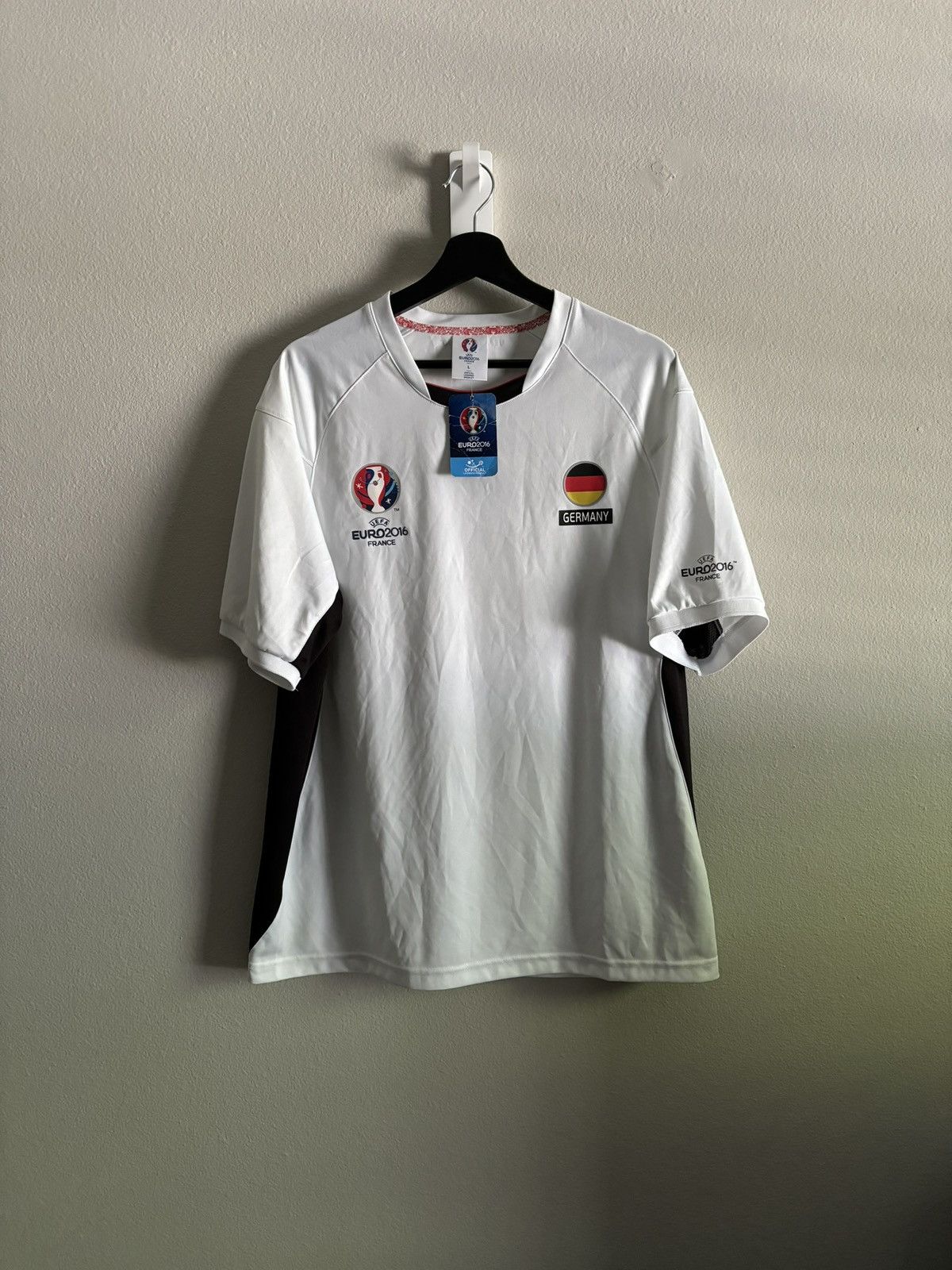 Vintage UEFA Euro 2016 Germany soccer football jersey Nike Size US L / EU 52-54 / 3 - 1 Thumbnail