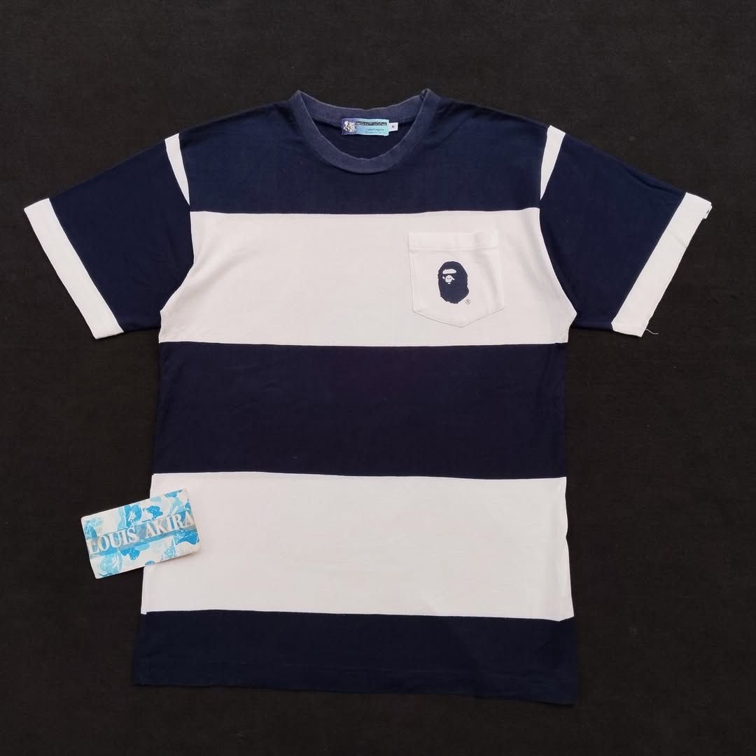 Bape × Comme des Garcons BAPE X CDG Osaka Pocket Tee White | Grailed
