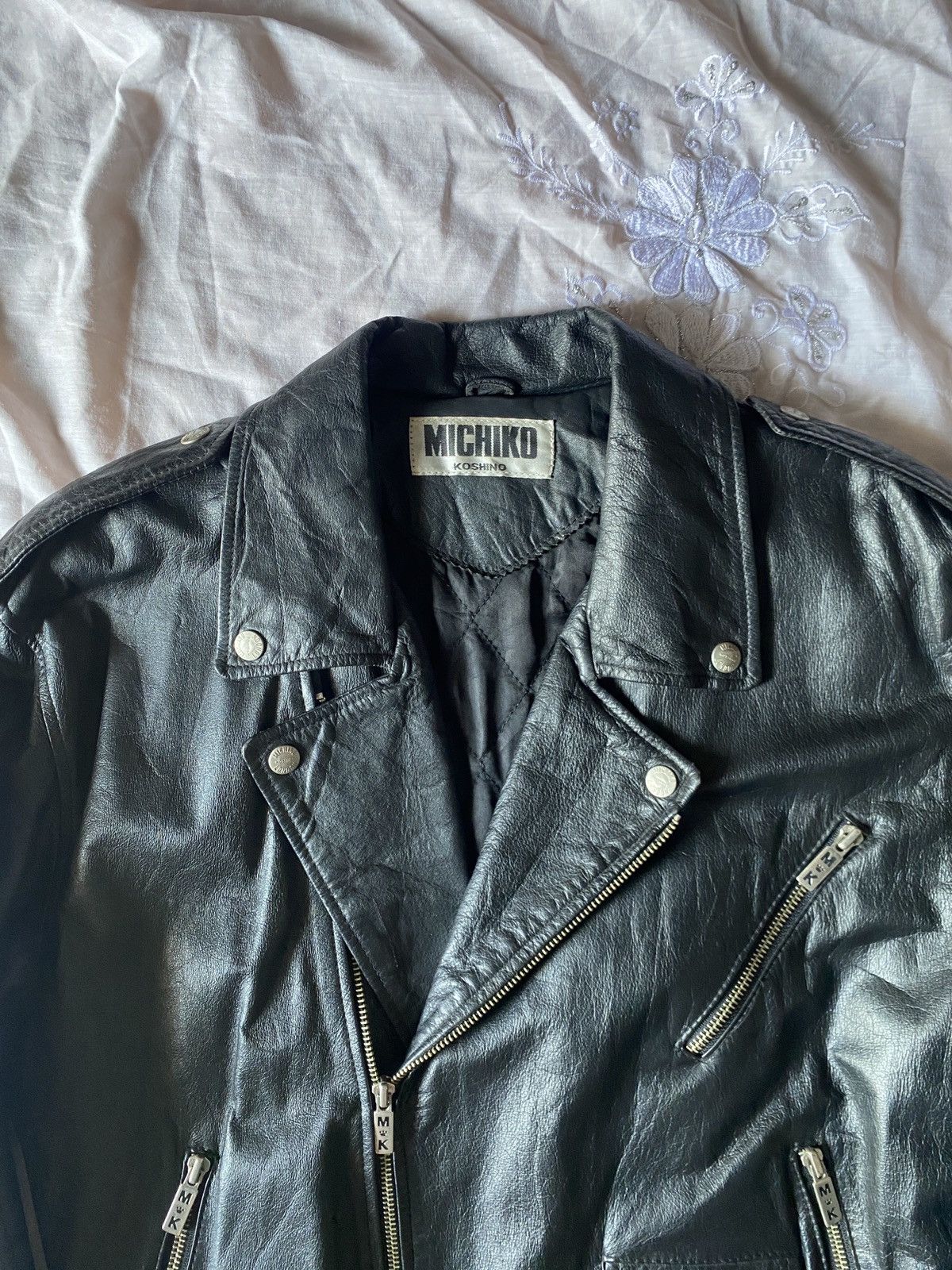 Michiko Koshino London vintage michiko london koshino leather ramones biker jacket Size US M / EU 48-50 / 2 - 5 Thumbnail