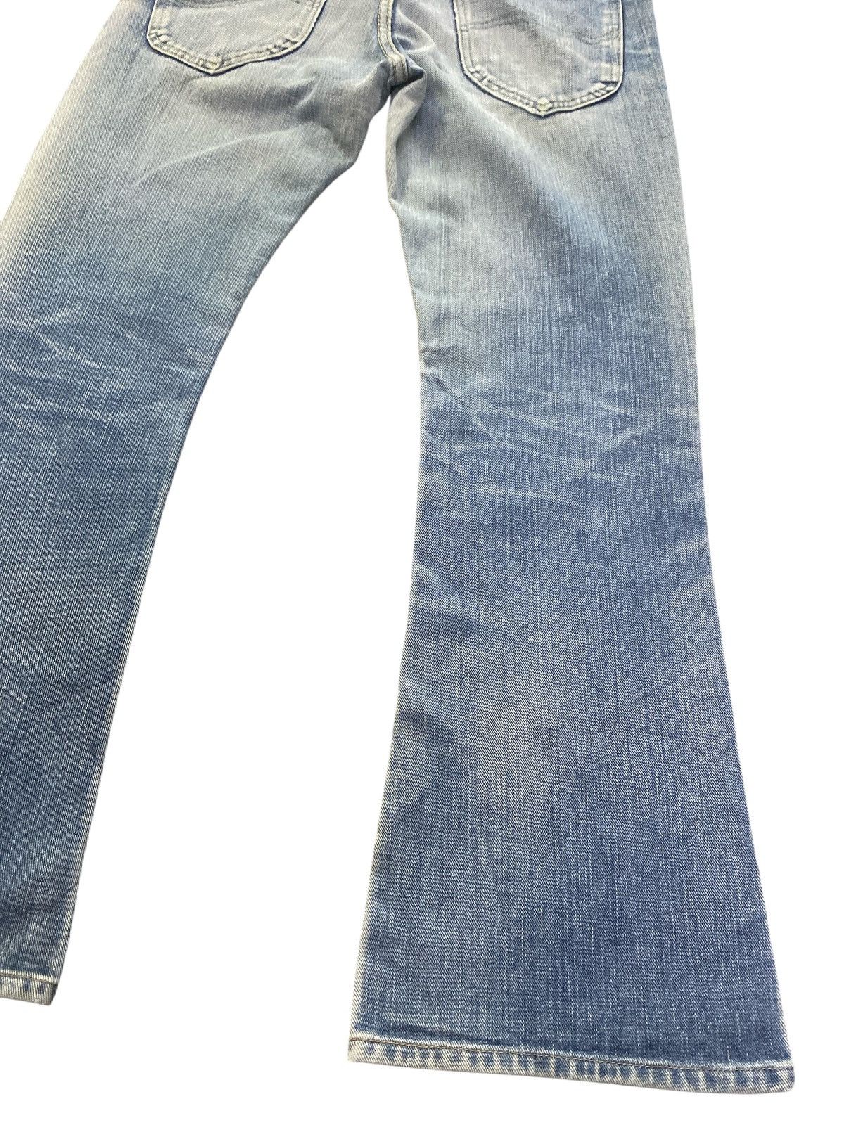 Lee × Vintage Flared Jeans Vintage Lee Riders Distressed Denim Size US 30 / EU 46 - 4 Thumbnail