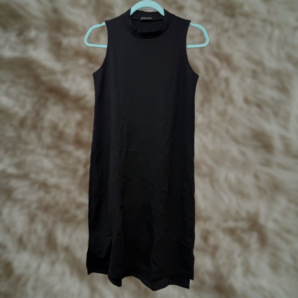 Eileen Fisher Eileen Fisher Tank Dress Sleeveless Black XS Petite Women) Size XS / US 0-2 / IT 36-38 - 1 Thumbnail