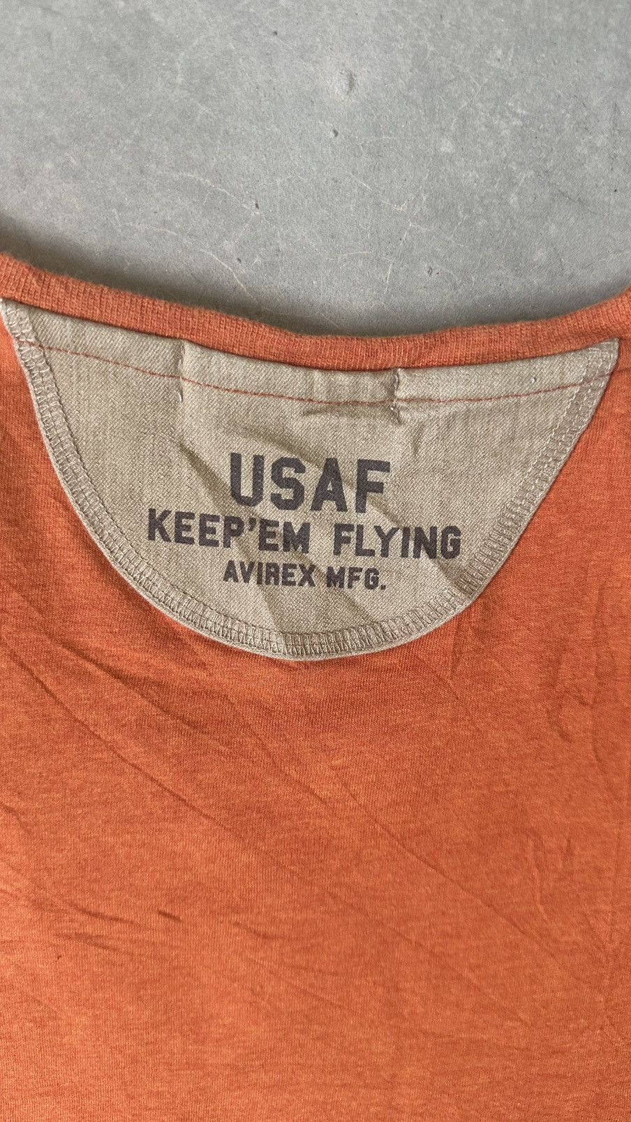 Avirex VINTAGE AVIREX BELLE USAF TEE Size US S / EU 44-46 / 1 - 8 Thumbnail