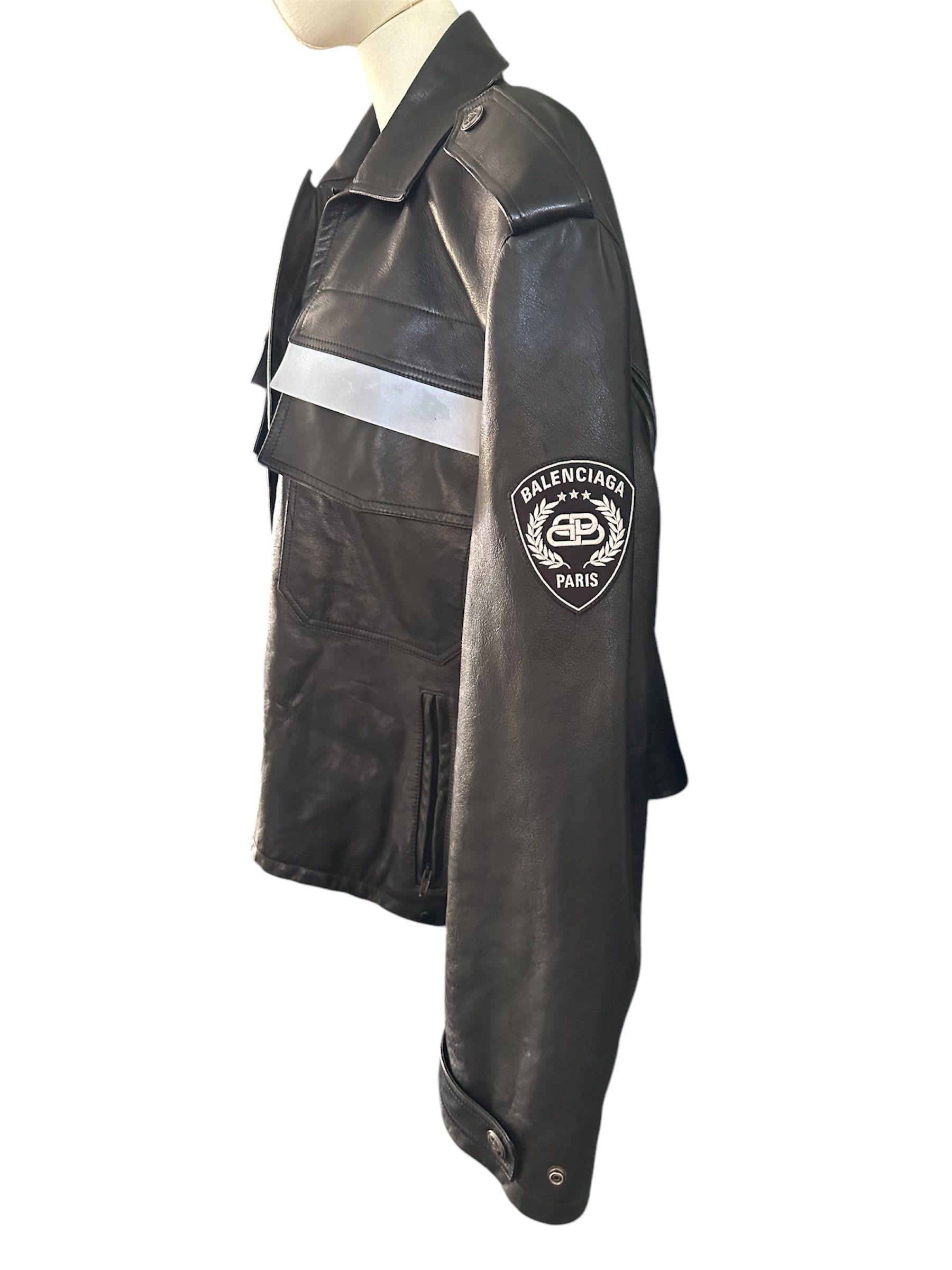 Balenciaga BALENCIAGA OVERSIZED UNIFORM JACKET Size US XXL / EU 58 / 5 - 4 Thumbnail