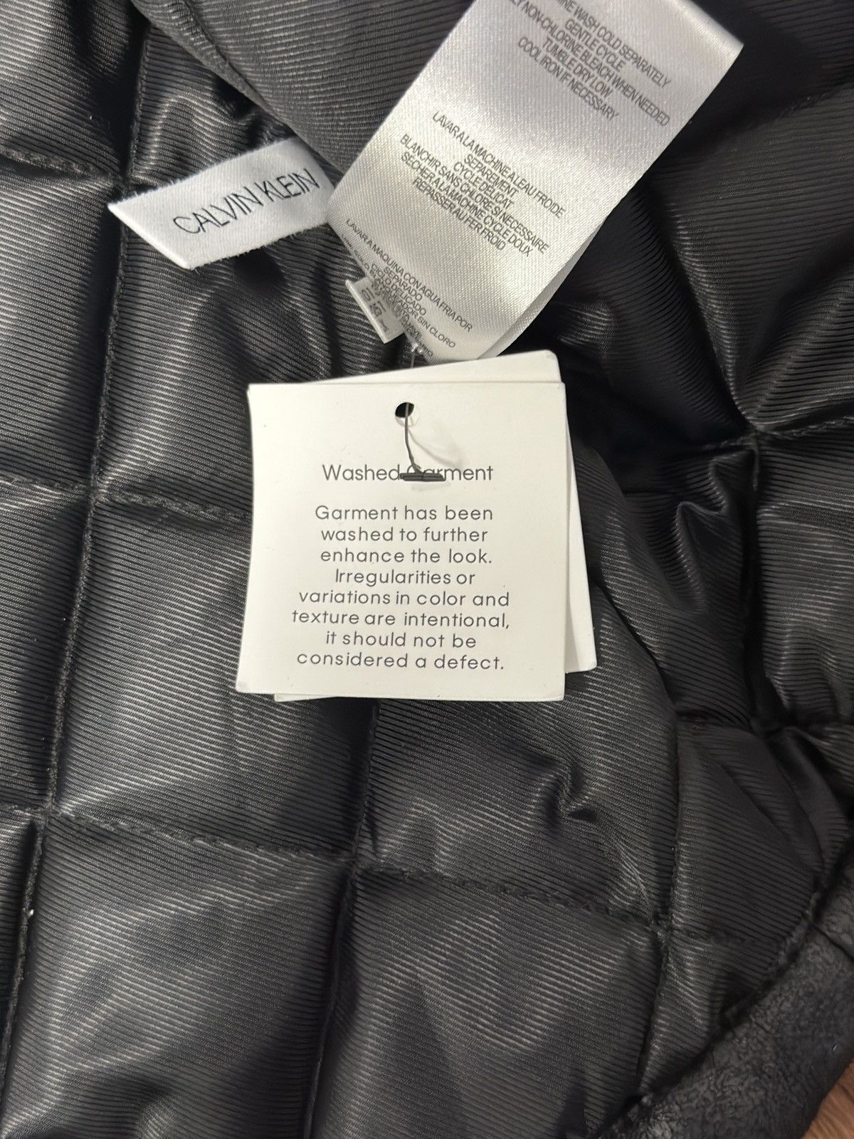 Calvin Klein Calvin Klein Faux Shearling Sherpa Biker Jacket Size US M / EU 48-50 / 2 - 7 Thumbnail