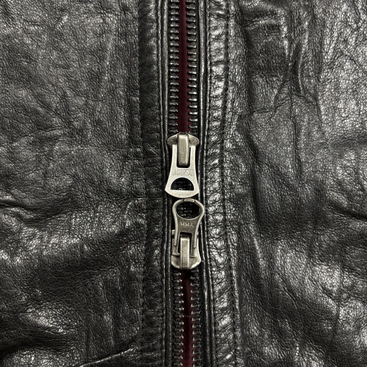 Tornado Mart 2000s Rattle Trap Trim Fur Collar Vkei Style Leather Jacket Size US M / EU 48-50 / 2 - 9 Thumbnail