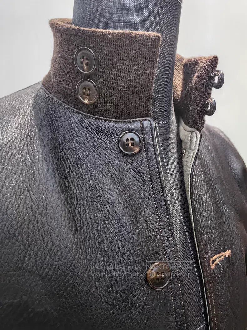 The Real McCoy's The Real McCoys A1 leather coat Size US XXS / EU 40 - 4 Thumbnail