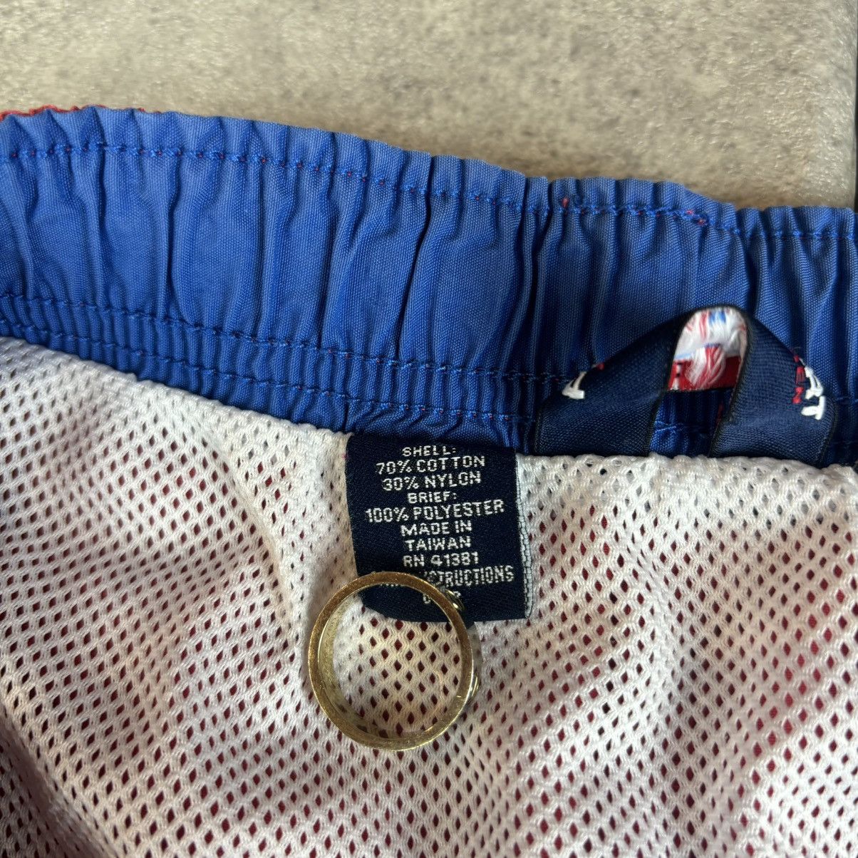 Polo Ralph Lauren Polo Ralph Lauren Men's Red Solid 5.5" Swim Shorts Large Size US 32 / EU 48 - 7 Thumbnail