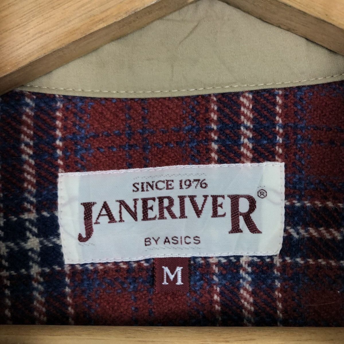 Japanese Brand 🔥VINTAGE SHIRT FLANNEL JACKET JANERIVER ISSEY MIYAKE Size US M / EU 48-50 / 2 - 13 Thumbnail