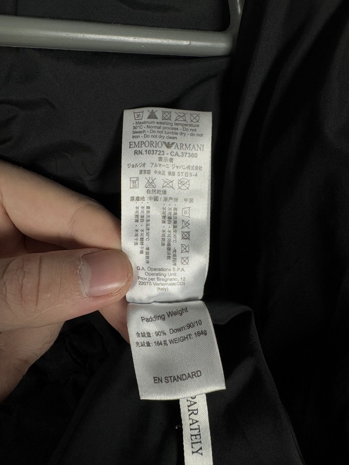 Armani Men’s EA7 Emporio Armani Winter Jacket Warm Luxury Size XL Size US XL / EU 56 / 4 - 11 Thumbnail