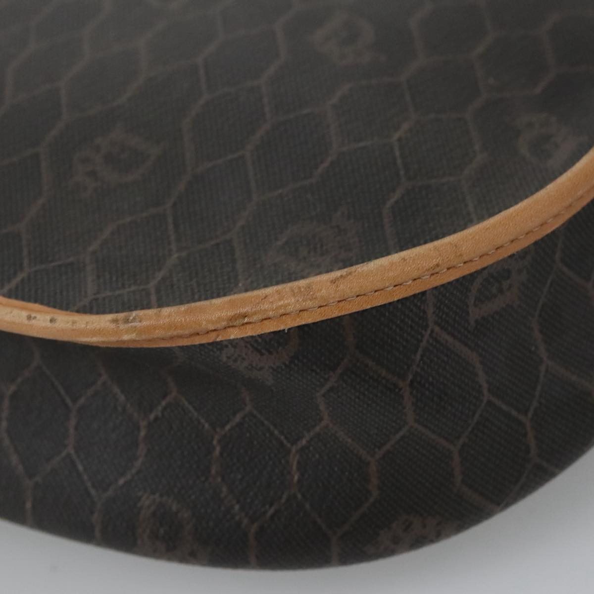 Dior DIOR Honeycomb Canvas Shoulder Bag Leather Black Size ONE SIZE - 16 Thumbnail