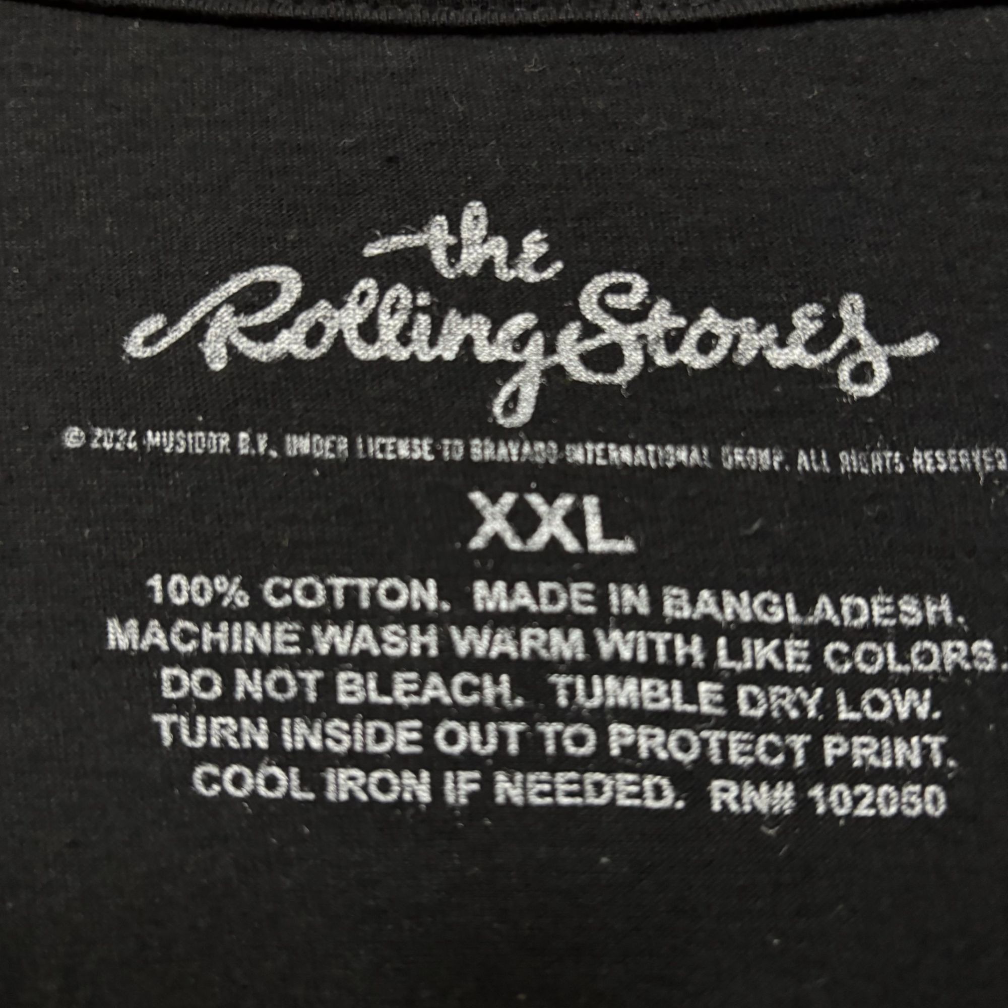The Rolling Stones The Rolling Stones Hot Lips North American Tour 1975 T-Shirt Size US XXL / EU 58 / 5 - 4 Thumbnail
